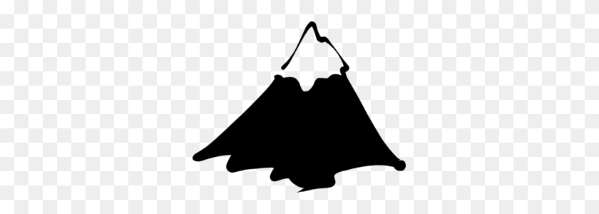299x240 Mountain Clip Art Mountain - Milestone Clipart