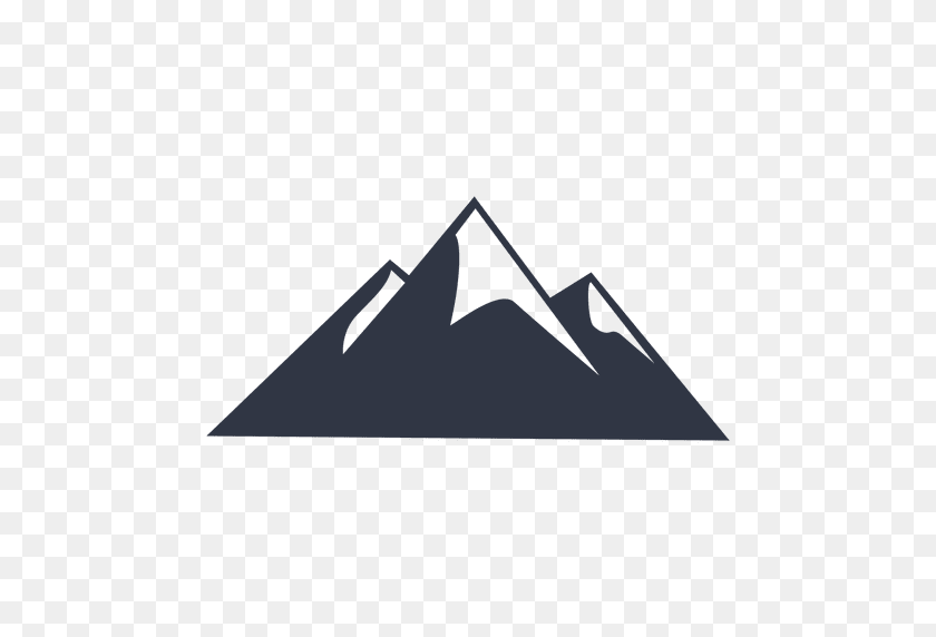 512x512 Mountain Green Snow - Mountain Logo PNG