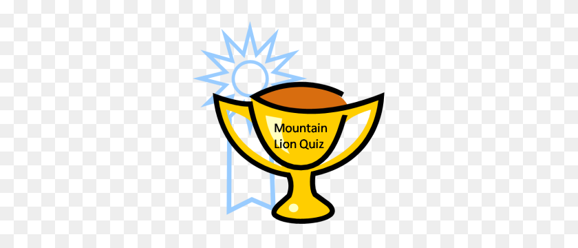 279x300 Mountain Lion Quiz Winner! - Mountain Lion PNG