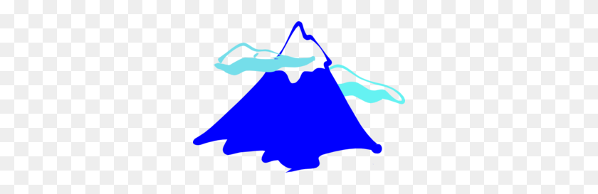 298x213 Логотип Mountain Peak Png, Клипарт Для Интернета - Контур Горы Png