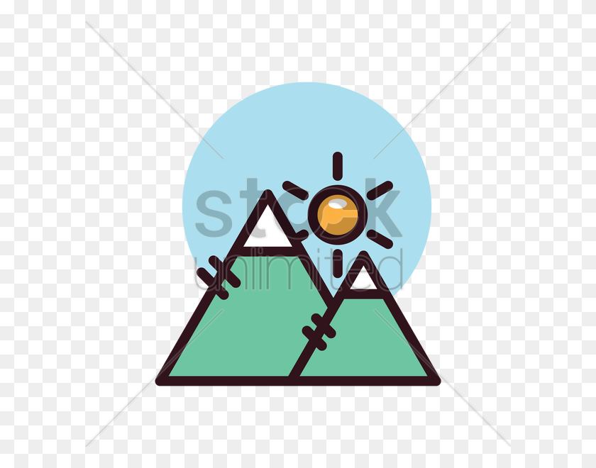 Fuji Mountain Vector Png Png Image - Mountain Vector PNG - FlyClipart