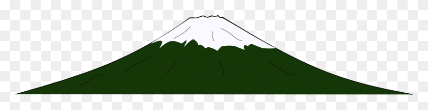 800x161 Descarga De Imágenes Prediseñadas De Montañas - Clipart De Pico De Montaña
