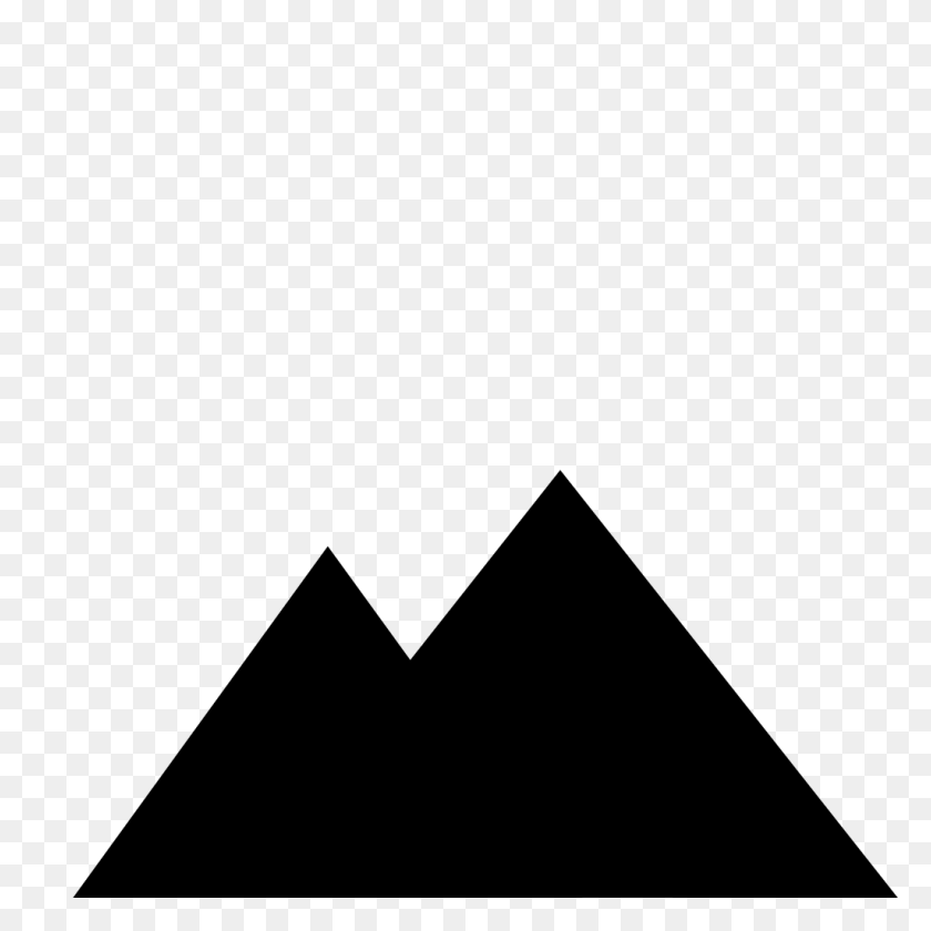 1024x1024 Mountan - Значок Горы Png