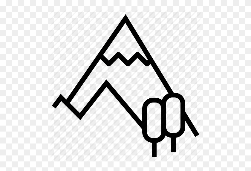 512x512 Поисковая Система Значок Маунтана - Гора Вектор Png