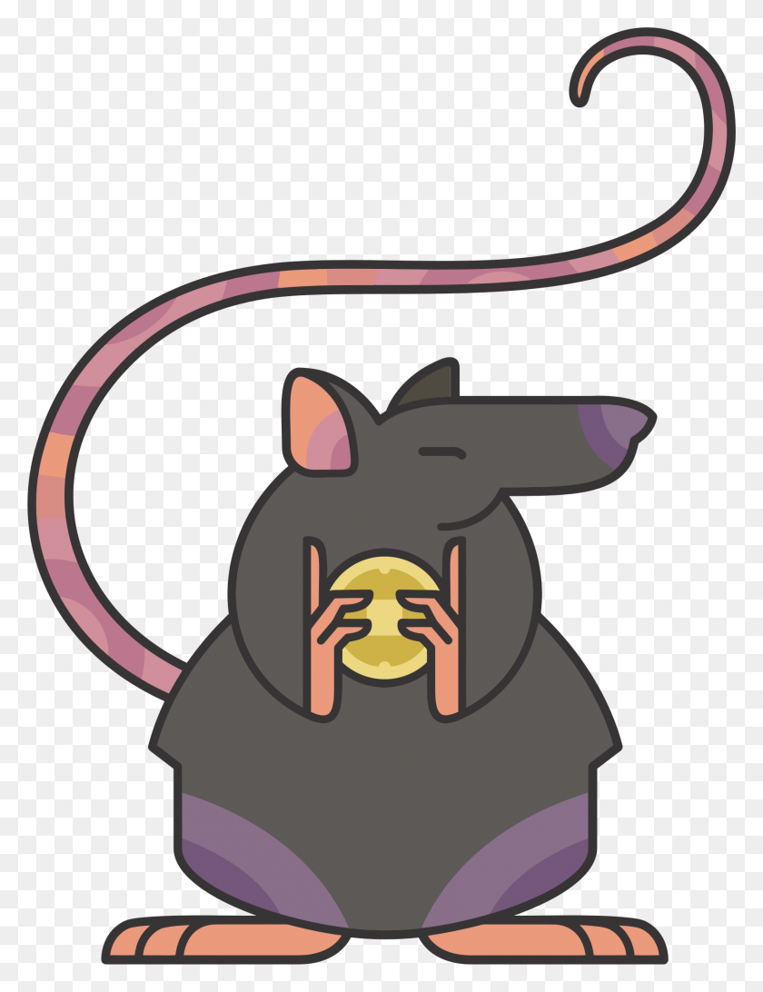 1688x2235 Mouse Biting On A Rope Clipart - Rope Clipart