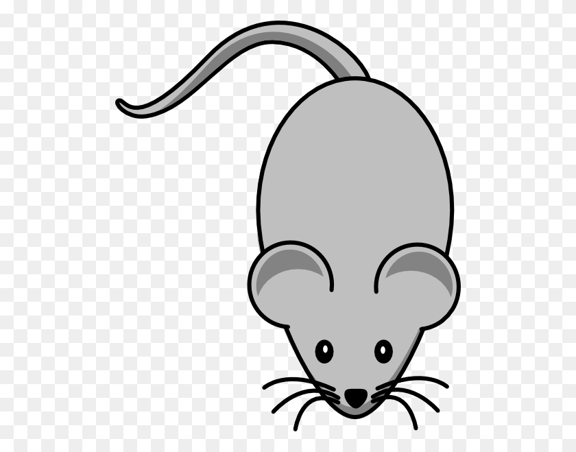 504x599 Mouse Clip Art Black And White - Mouse Clipart Black And White
