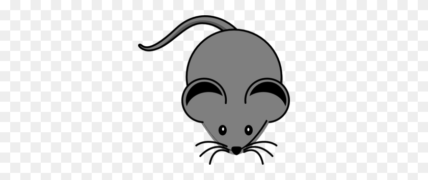 298x294 Mouse Clip Art Black And White Free - Raton Clipart