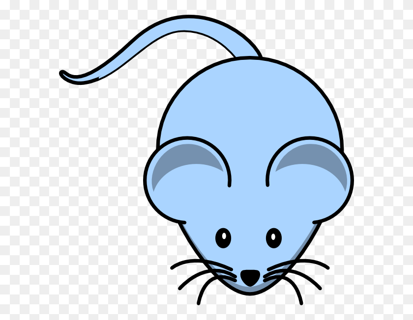 600x592 Mouse Clipart Blue - Mickey Mouse Clubhouse Clipart