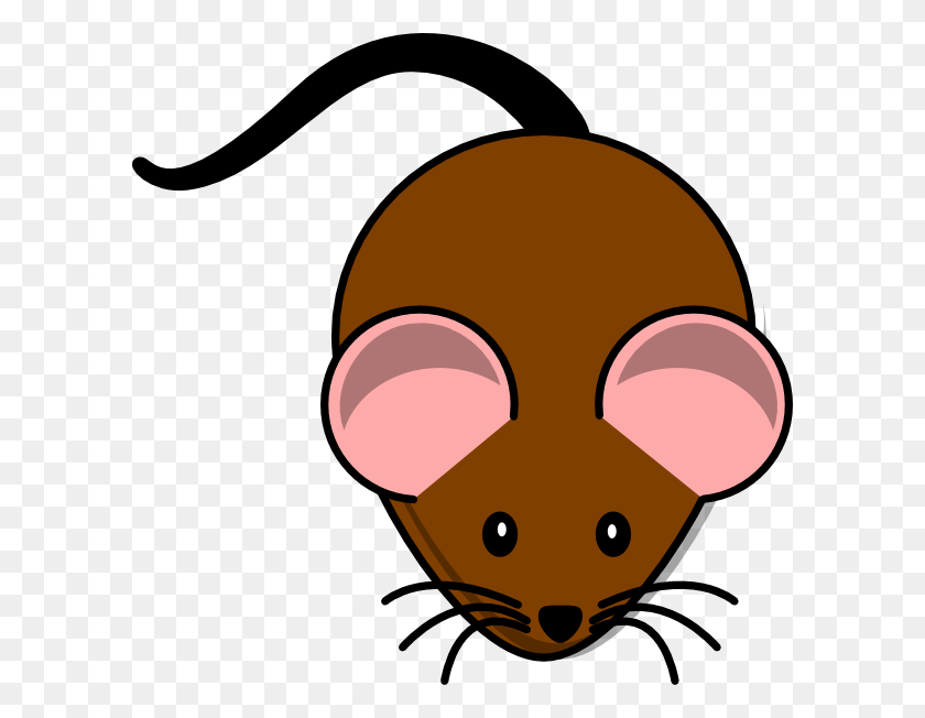 600x592 Mouse Clipart Simple Cartoon Mouse Clip Art - Minnie Mouse Clipart Free