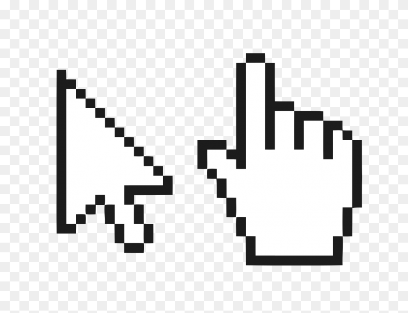 1280x961 Mouse Cursor Hand Pointer - Mouse Icon PNG