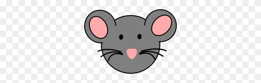 298x210 Mouse Face Clipart - Mickey Mouse Face PNG