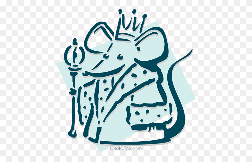 467x480 Mouse King Concept - Concept Clipart