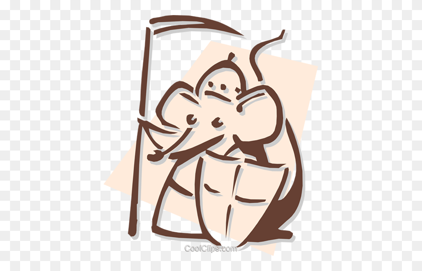 427x480 Mouse Pawn Concept - Chocolate Syrup Clipart