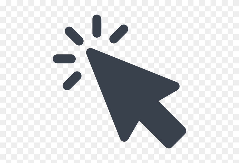 512x512 Mouse Pointer Icon Pointer - Mouse Cursor PNG