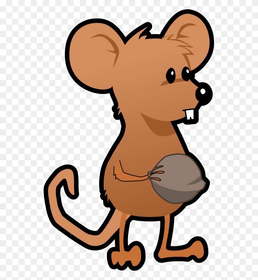 555x849 Mouse Rat Raton Art - Rat PNG