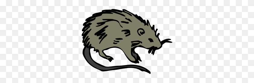 300x217 Mouse Rat Rodent Clip Art - Rat Clipart