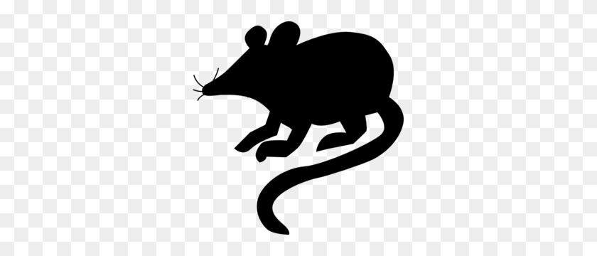 297x300 Mouse Silhouette Clip Art - Mice Clipart Black And White