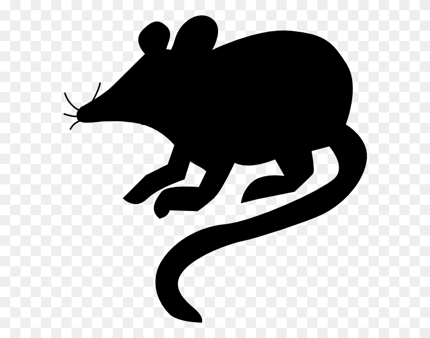 594x600 Mouse Silhouette Clip Art Vector Online Royalty Free Cakepins - Rottweiler Clipart