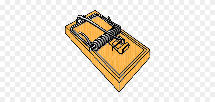 350x338 Mouse Trap Png Images Free Download - Trap Clipart