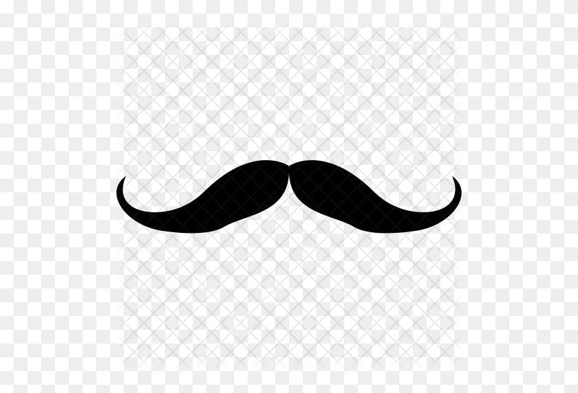 512x512 Moustache Clipart Handlebar Mustache - Handlebar Mustache Clipart