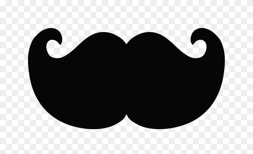 2000x1162 Moustache Clipart Hd - Mustache PNG Transparent