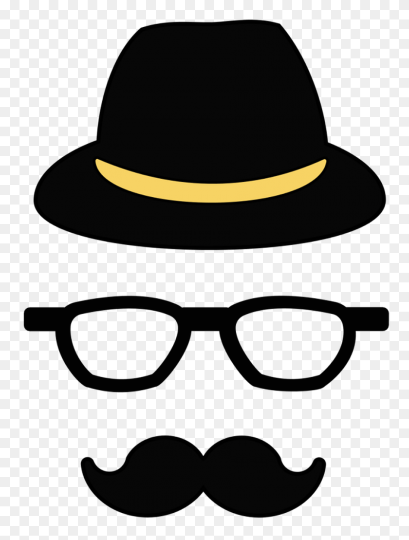 900x1211 Bigote Labio Hipster Mask Clipart - Hipster Png