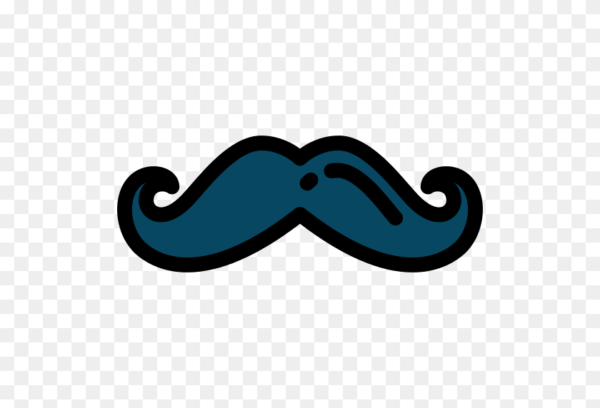 512x512 Moustache Mustache Png Icon - Mustache Transparent PNG