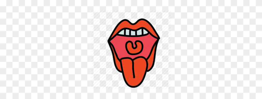 260x260 Mouth Clipart - Tongue Clipart