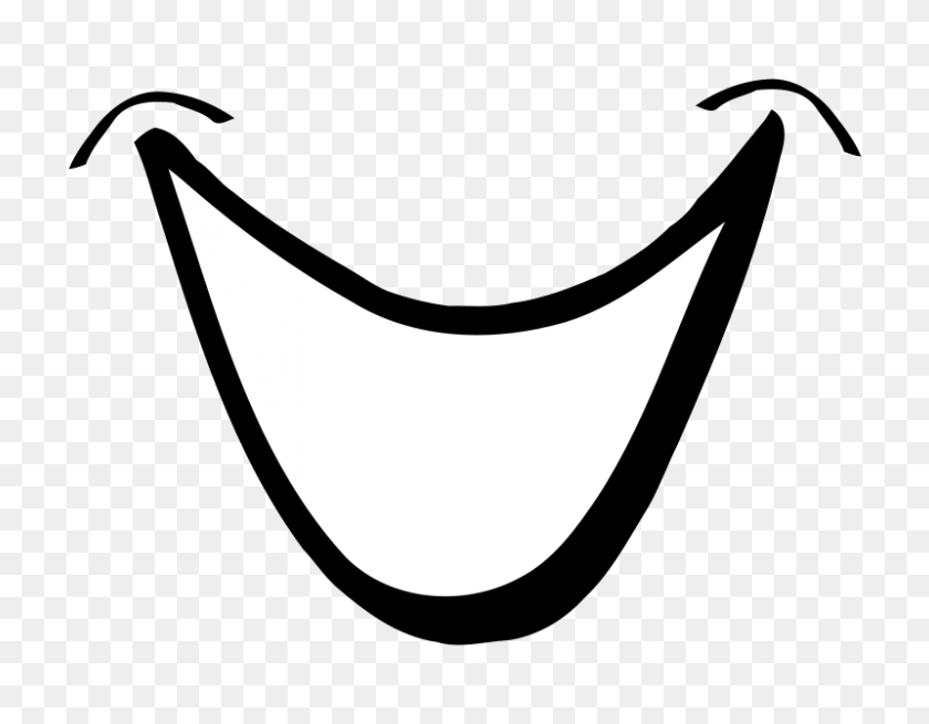 800x611 Mouth Clipart Happy Mouth - Big Mouth Clipart