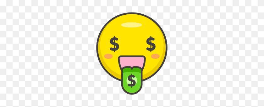 379x283 Mouth Keyword Search Result - Money Face Emoji PNG