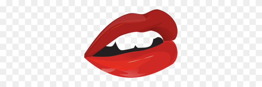 299x219 Mouth Lips Teeth Clip Art - Lips Clipart Free