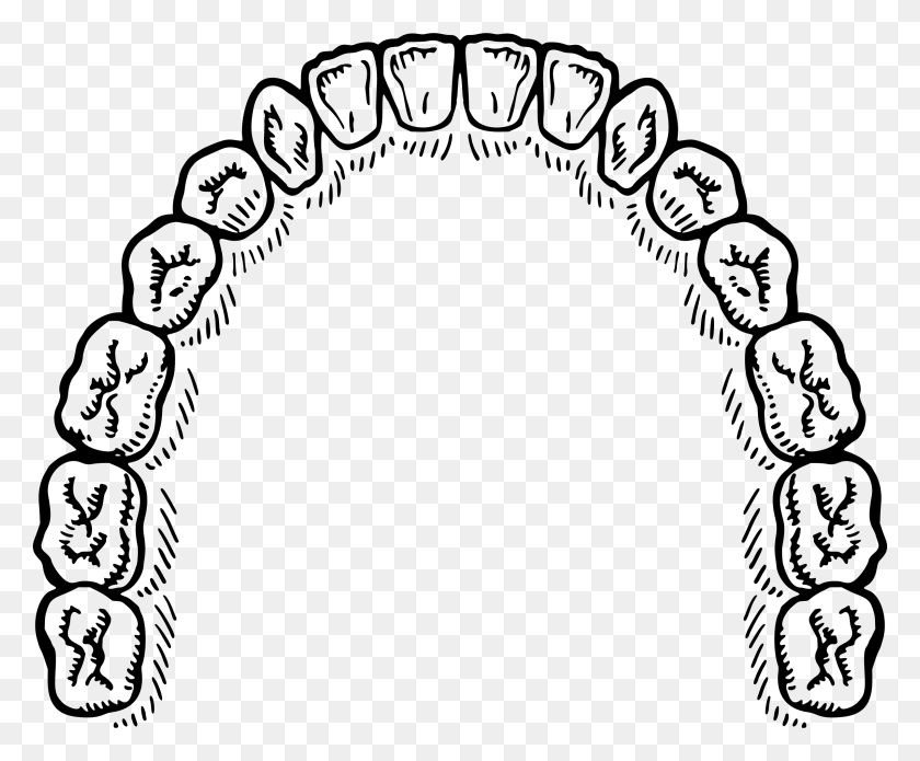 2400x1954 Mouth Of Teeth Vector Clipart Image - Be Kind Clip Art