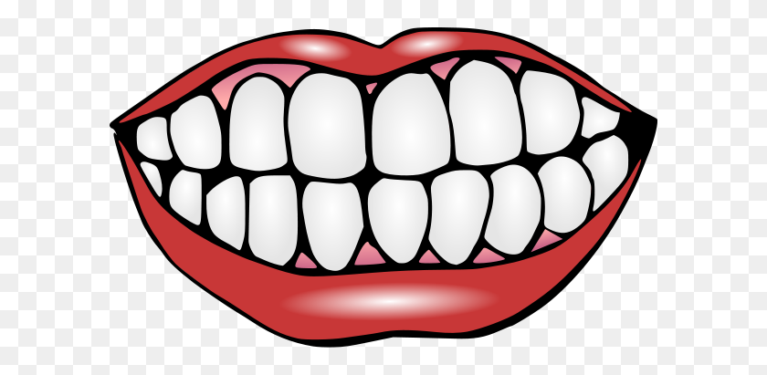 600x351 Mouth Smile Clip Art - Smile Clipart