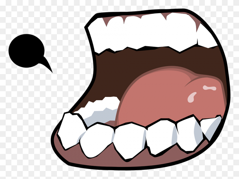 960x700 Mouth Yelling Clipart Clip Art Images - Teeth Smile Clipart