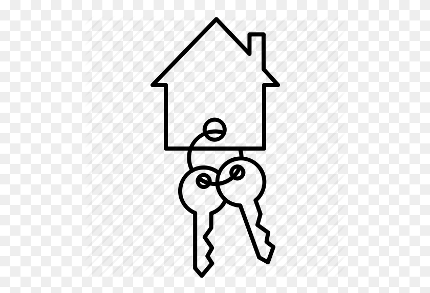 512x512 Move Clipart Buying House - House Key Clipart