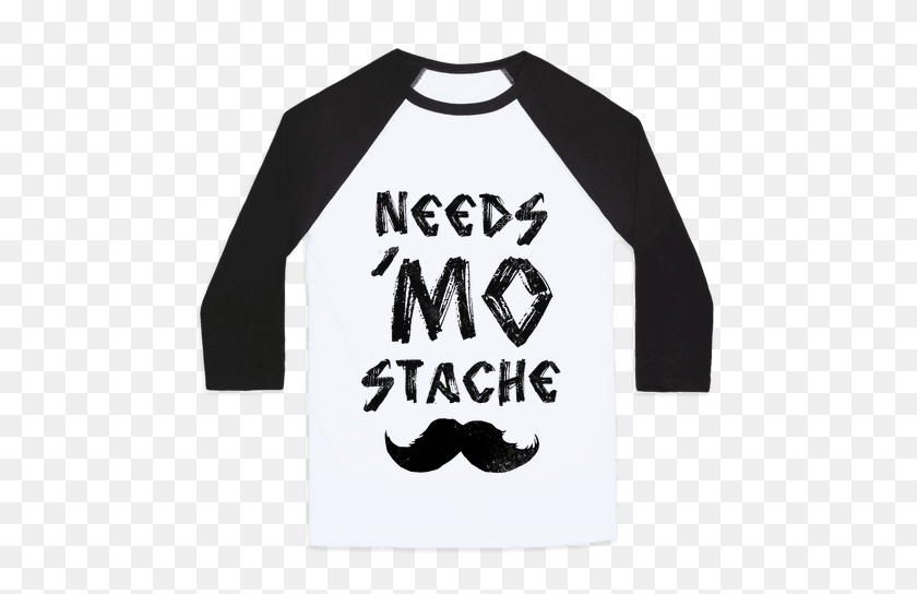 484x484 Movember Camisetas De Béisbol Lookhuman - Hitler Stache Png