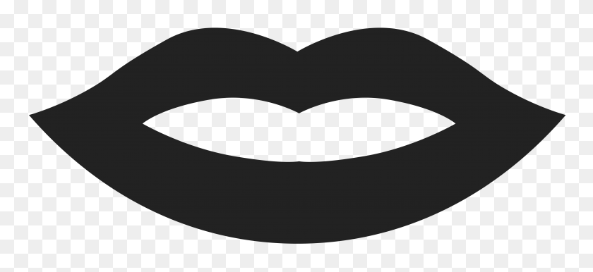 5947x2492 Movember Lips Png Clipart - Lips Clip Art Images
