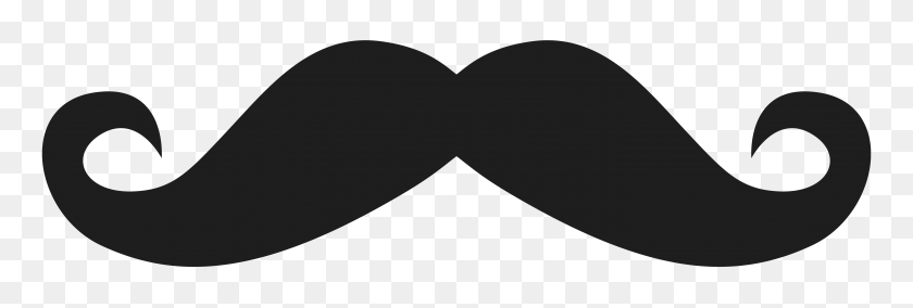 5879x1692 Movember Stache Handlebar Png Clipart Gallery - Handlebar Mustache Clipart