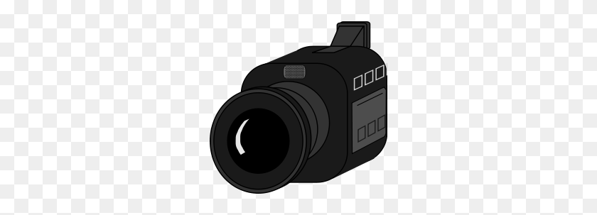 250x243 Movie Camera Clip Art - Transparent Camera Clipart