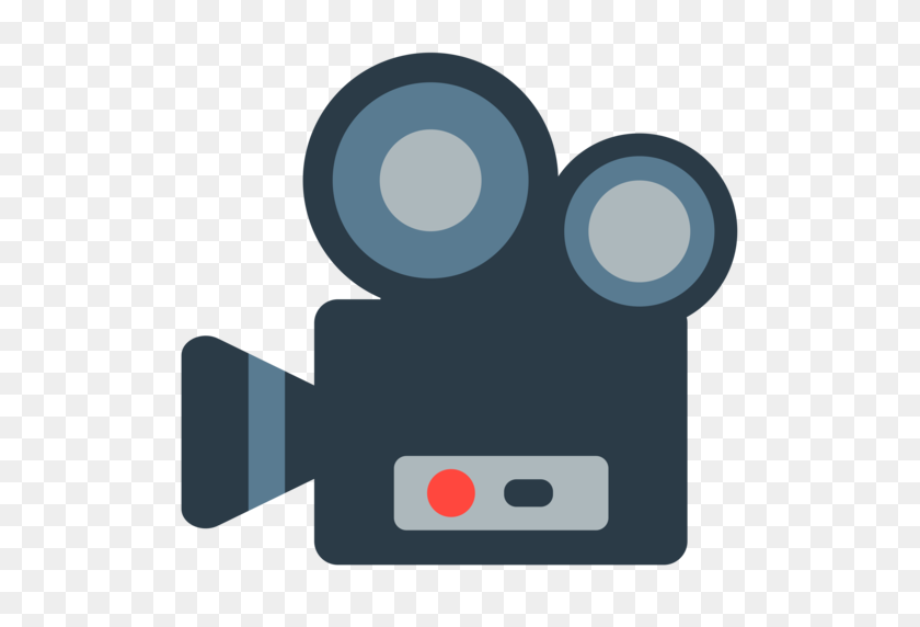 512x512 Movie Camera Emoji - Emoji Movie PNG