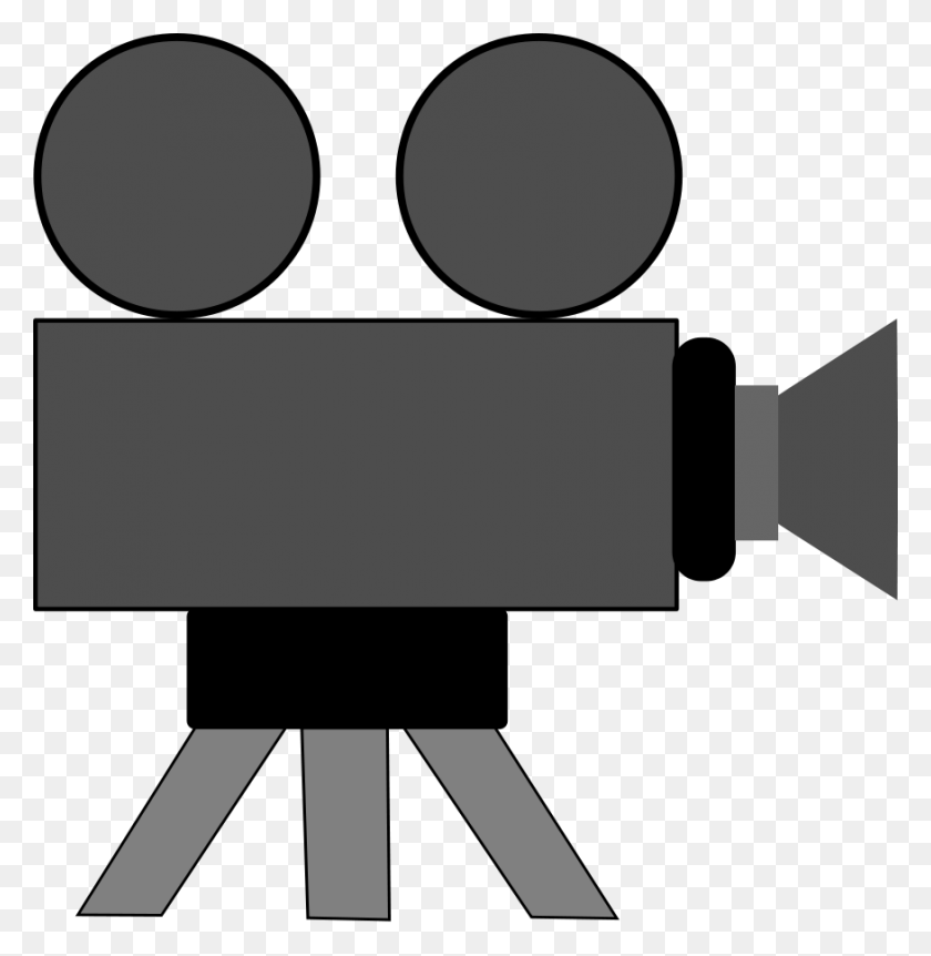 875x900 Movie Camera Png Clip Arts For Web - Camera Drawing PNG