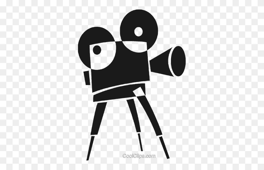 343x480 Кинокамера Роялти Бесплатно Векторные Иллюстрации - Прозрачный Клипарт Камеры
