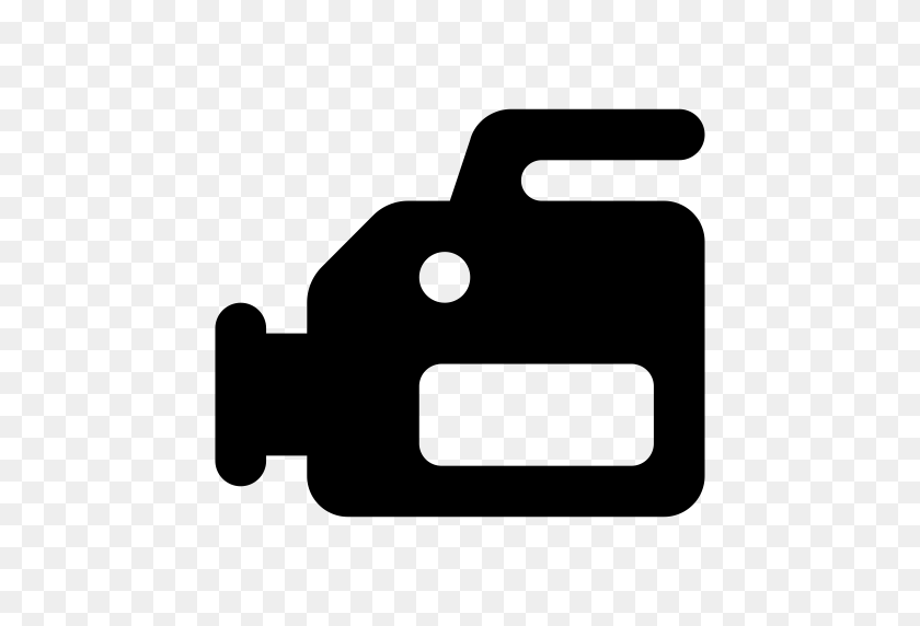 512x512 Movie Camera, Shooting Camera, Video Icon With Png And Vector - Movie Camera PNG