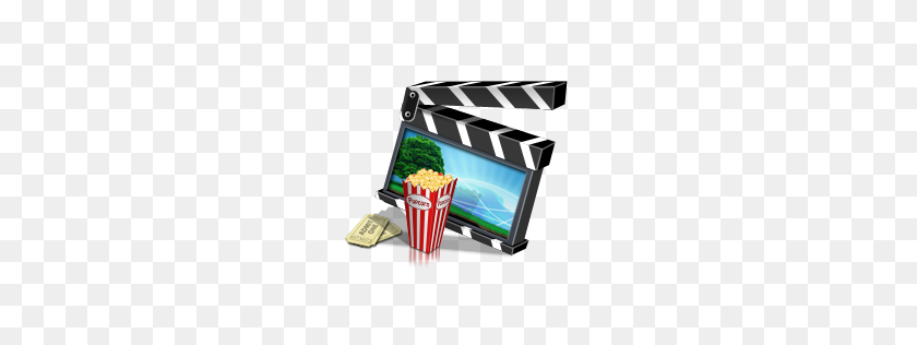 256x256 Movie Clapper Icon Entertain Me Iconset Evermor Design - Movie Clapper PNG