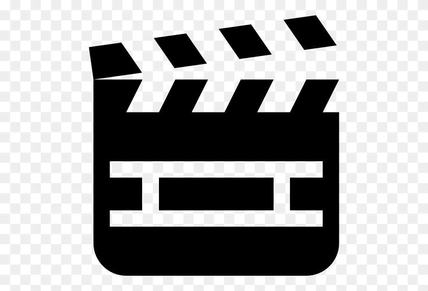 512x512 Movie Clapper Tool To Number Filming Scenes - Movie Clapper Clipart