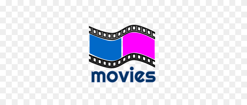 300x300 Movie Clipart - Movie Marquee Clipart