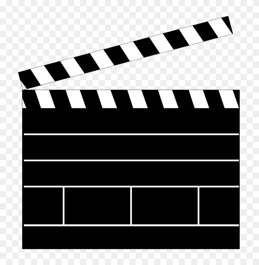 766x800 Movie Clipart Png Clipart Images - Rollo De Película Clipart