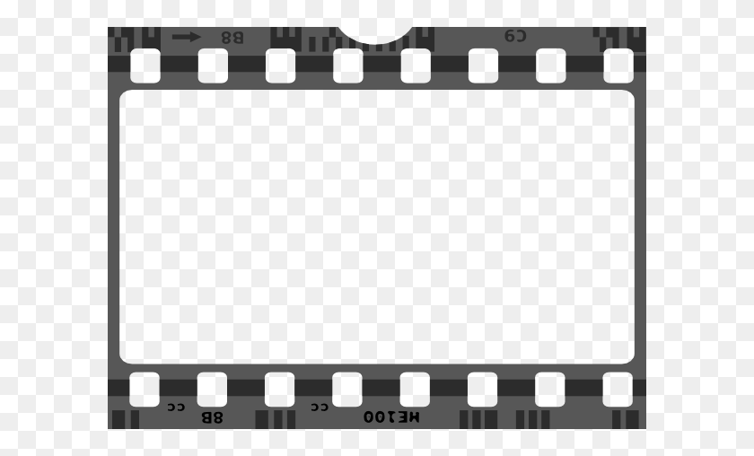 600x448 Movie Film Border Clip Art - Ticket Border Clipart