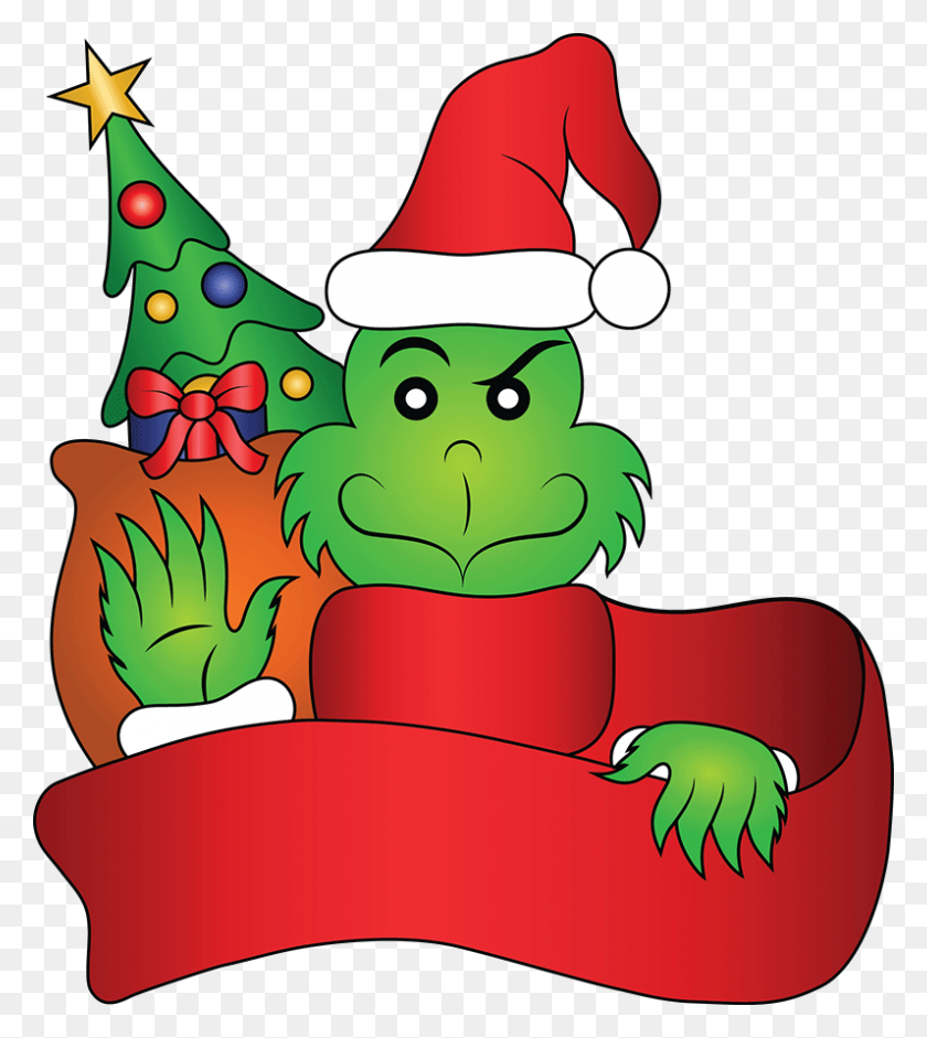 796x900 Movie How The Grinch Stole Christmas - Franklin Clipart