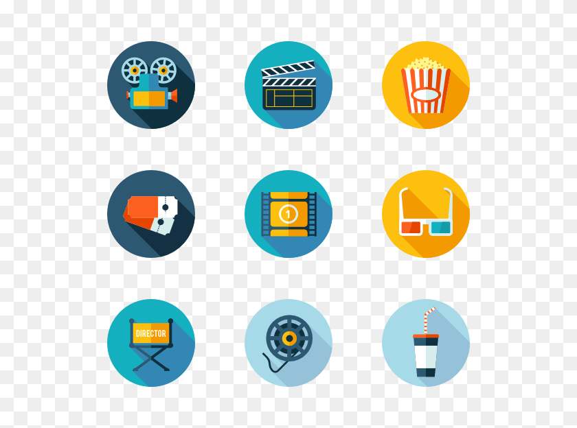 600x564 Movie Icon Packs - Movie Icon PNG